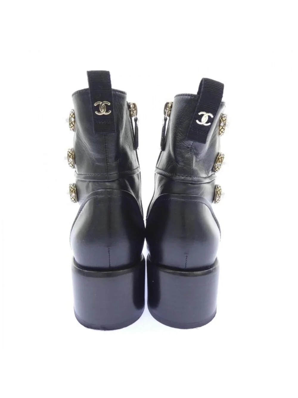 Chanel Boots Black